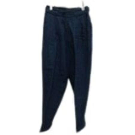  IS ISSEY MIYAKE ユニセックス セットアップ スーツ SIZE ９ 麻100％ ネイビー