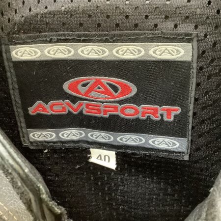  AGVSPORD レーシングスーツ ライダース SIZE 40 ブラック