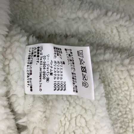  LEE リ レディース ボアデニムジャケット SIZE M ブルーデニム