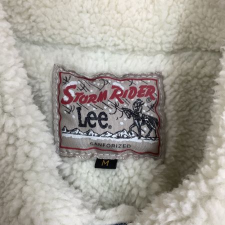  LEE リ レディース ボアデニムジャケット SIZE M ブルーデニム