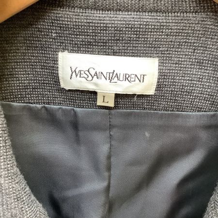  Yves Saint Laurent イブサンローラン レディース コート SIZE L グレー