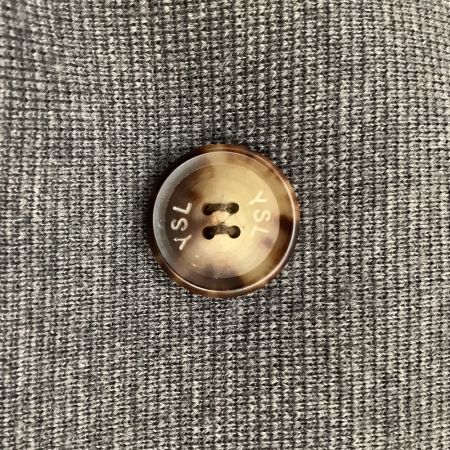  Yves Saint Laurent イブサンローラン レディース コート SIZE L グレー