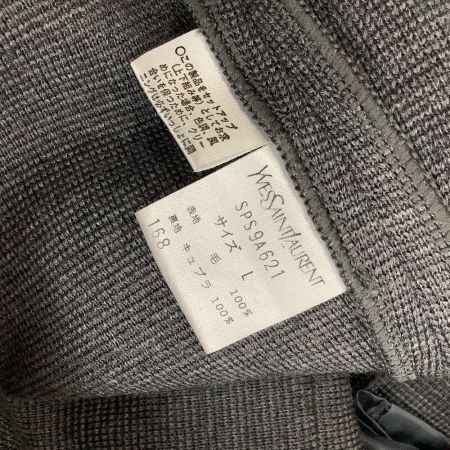  Yves Saint Laurent イブサンローラン レディース コート SIZE L グレー