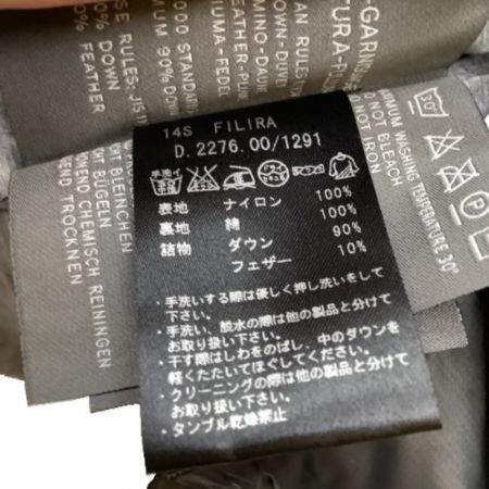  DUVETICA デュベティカ レディース ダウンベスト ダウン90％ SIZE 42 グレー