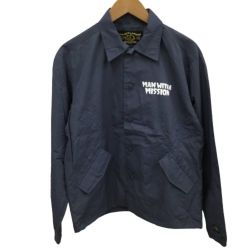 ♪♪ MAN WITH A MISSION メンズ マンウィズアミッション ジャケット SIZE M ネイビー Bランク