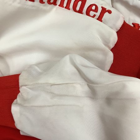  F1 レース メンズ 激レア 中綿ジャケット SIZE M レッド×ホワイト