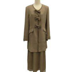 ♪♪ INGEBORG インゲボルグ レディース セットアップ ワンピース  ベージュ Bランク