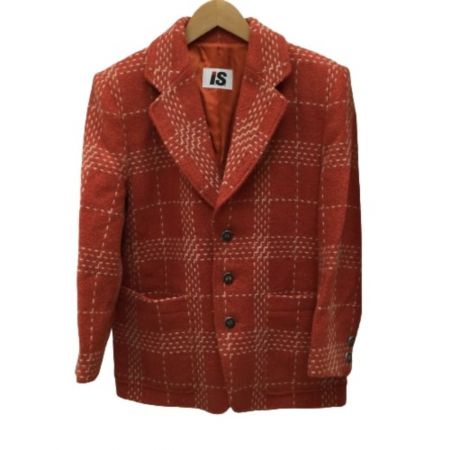  I.S. イッセイミヤケ レディース セットアップスーツ SIZE M オレンジ