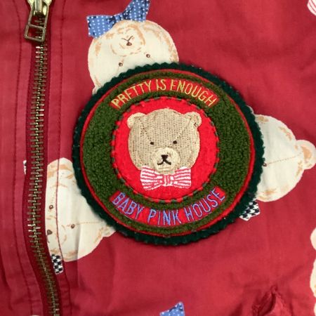  BABY PINK HOUSE kids キッズ ベビーピンクハウス ヴィンテージ ブルゾン ジャンパー SIZE 110 レッド
