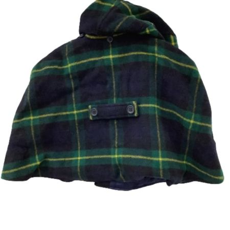 MIKI HOUSE ミキハウス kids キッズ ポンチョ コート SIZE T85-G12 ネイビー