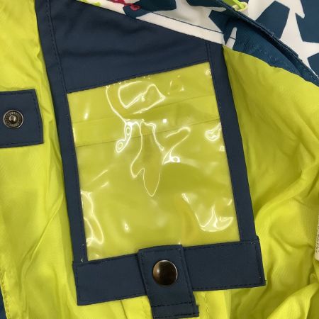  arg レディース スノーウェア 上下セット SIZE S ネイビー