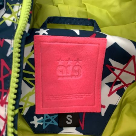  arg レディース スノーウェア 上下セット SIZE S ネイビー