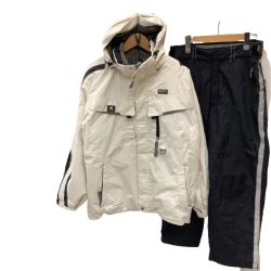 ♪♪ DESCENTE デサント メンズ スノーウェア SIZE O ホワイト Cランク