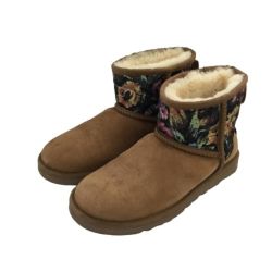 UGG アグ レディース ムートンブーツ SIZE 22 ブラウン Cランク