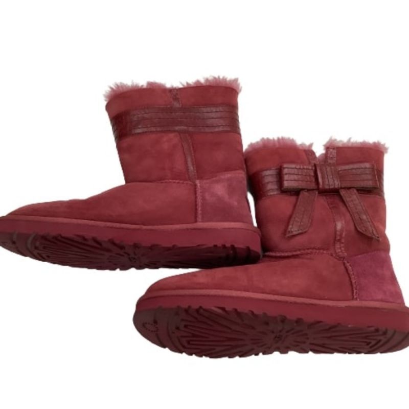 中古】 UGG アグ レディース ムートンブーツ SIZE 24 ピンク｜総合