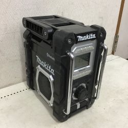 ◇◇ MAKITA マキタ Bluetooth対応　充電式ラジオ　ACアダプタ付　ブラック　黒 MR-108 Bランク