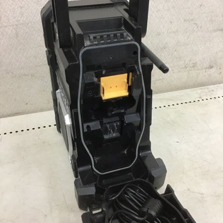  MAKITA マキタ Bluetooth対応　充電式ラジオ　ACアダプタ付　ブラック　黒 MR-108