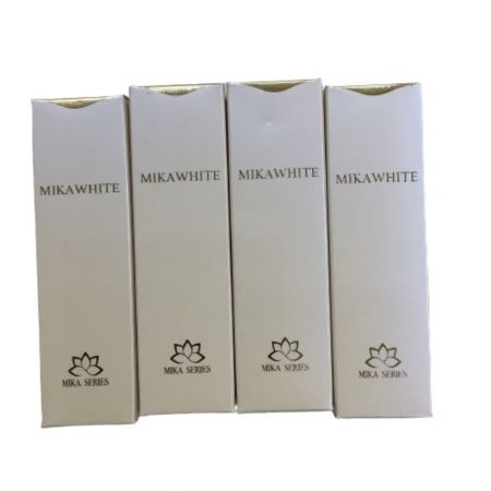   MIKA WHITE ミカホワイト 歯磨き粉 4個セット