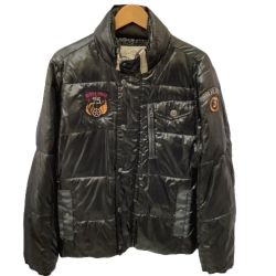 AVIREX アビレックス メンズ ジャンパー SIZE L 6122050 ブラック Bランク