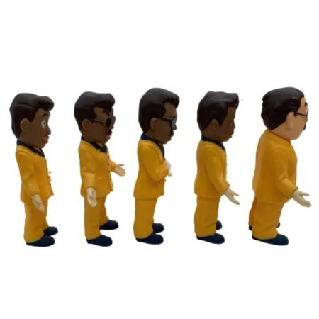   ラッツ＆スター人形　ディスプレイソフビフィギュア　５体セット