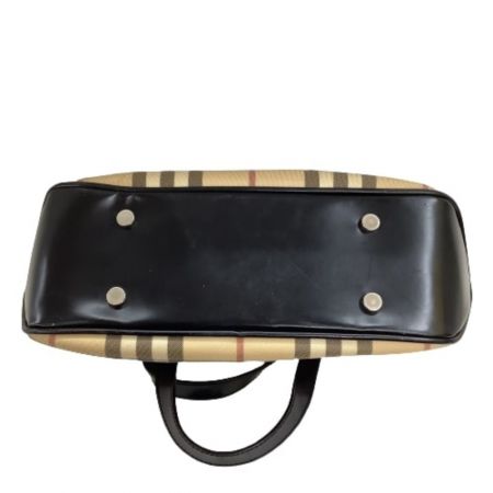  BURBERRY バーバリー ハンドバッグ ノバチェック ベージュ