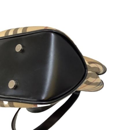  BURBERRY バーバリー ハンドバッグ ノバチェック ベージュ