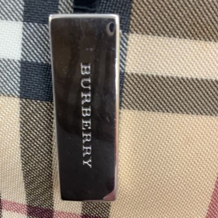  BURBERRY バーバリー ハンドバッグ ノバチェック ベージュ