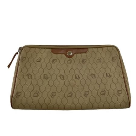  Christian Dior クリスチャンディオール OLD クラッチバッグ ベージュ