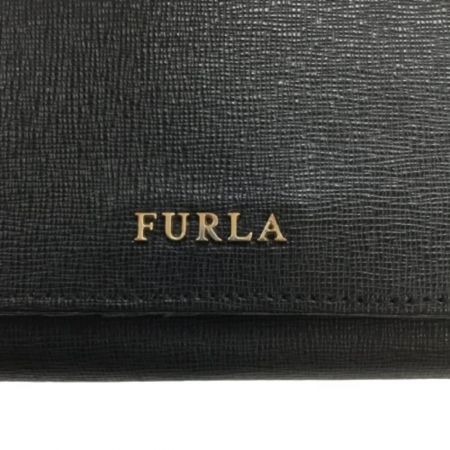  FURLA フルラ お財布ショルダー  ブラック