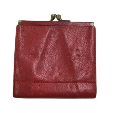  IL BISONTE イルビゾンテ 2つ折り財布 レッド