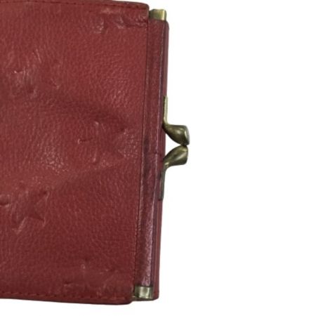  IL BISONTE イルビゾンテ 2つ折り財布 レッド