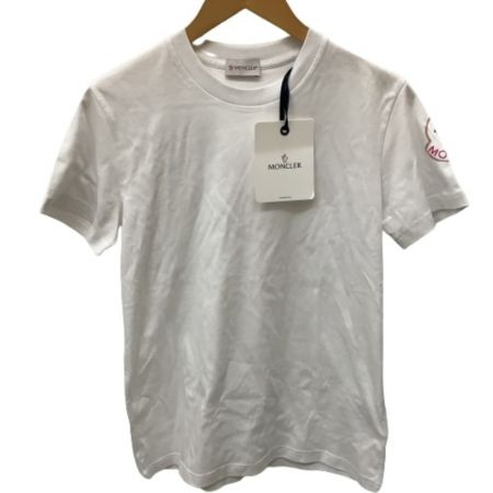  MONCLER モンクレール レディース Tシャツ SIZE M ホワイト