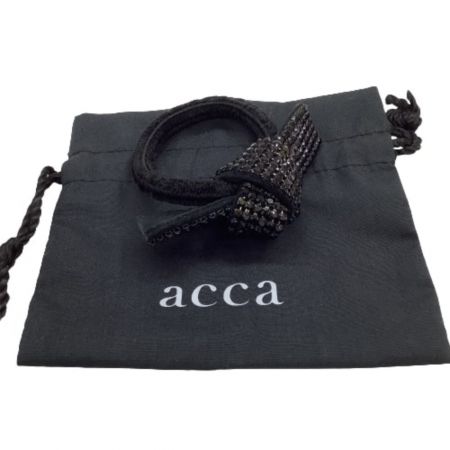  acca アッカ オードリー ポニーブラック