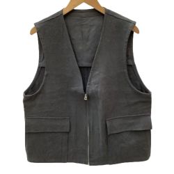 ♪♪ Y'S for men ワイズフォーメン ベスト  グレー Bランク