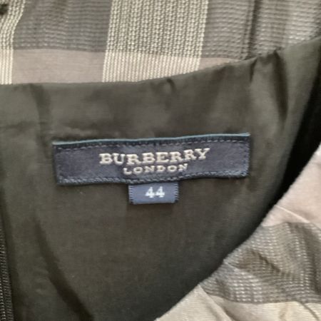  BURBERRY LONDON バーバリーロンドン レディース ワンピース SIZE 44 グレー