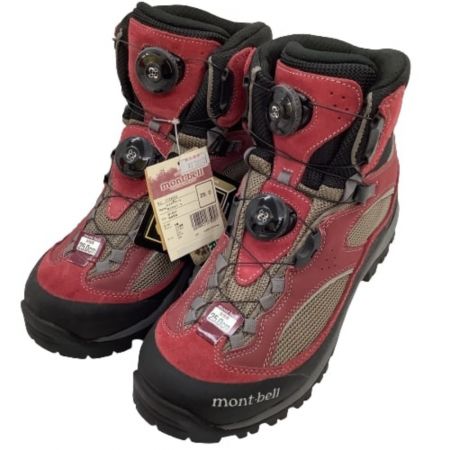 中古】 mont・bell モンベル テナヤブーツ SIZE 25.0cm ガーネット S