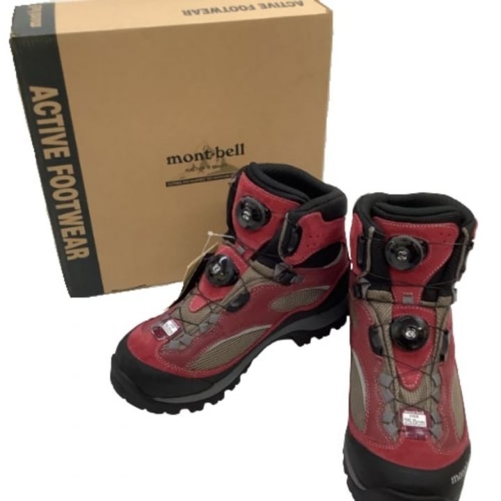 mont・bell モンベル テナヤブーツ SIZE 25.0cm ガーネット｜中古 