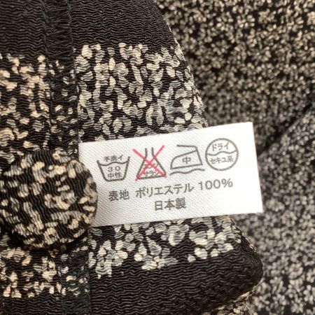  SHISENDO 詩仙堂 美品 レディース ワンピース 総柄 ダークブラウン