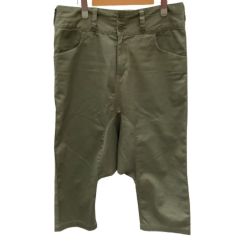 ♪♪ COMME des GARCONS コムデギャルソン メンズ サルエルパンツ SIZE S EL-P008 カーキ Bランク