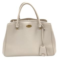 ♪♪ COACH コーチ レディース ハンドバッグ ショルダーバッグ ２WAYバッグ  ホワイト Bランク
