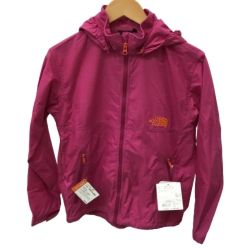 ♪♪ THE NORTH FACE ザノースフェイス キッズ ナイロンジャケット SIZE 150 NPJ21810 ショッキングピンク Sランク