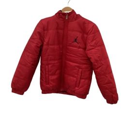 NIKE JORDAN ナイキ キッズ ブルゾン SIZE 150 レッド Bランク