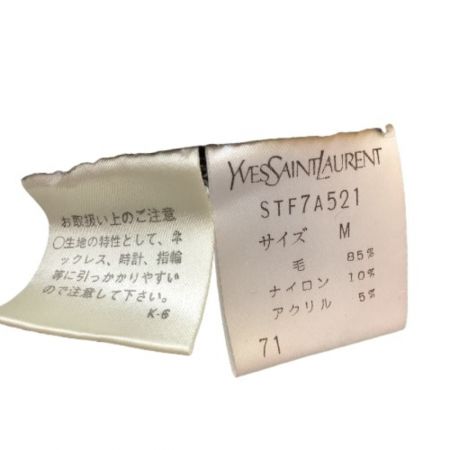  Yves Saint Laurent イブサンローラン レディース ジャケット SIZE M ホワイト×ブラック