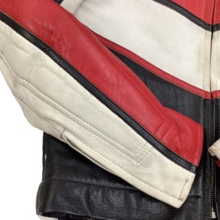  BUGGY TAMAI ライダースジャケット レーシングウェア セットアップ SIZE Ｌ レッド×ブラック×ホワイト