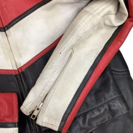  BUGGY TAMAI ライダースジャケット レーシングウェア セットアップ SIZE Ｌ レッド×ブラック×ホワイト