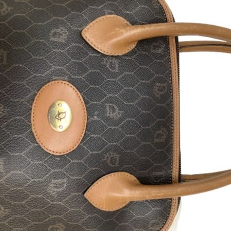  OLD DIOR オールド ディオール ハンドバッグ  ブラウン