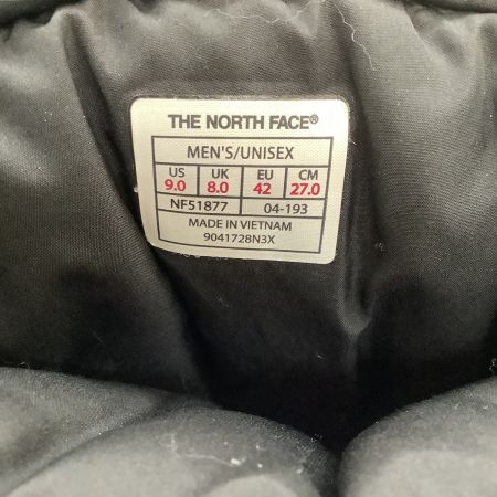  THE NORTH FACE ザノースフェイス メンズ スノーブーツ SIZE 27cm NF51877 ブラック