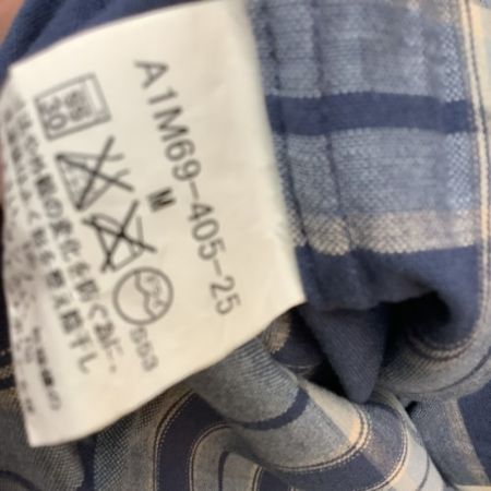  BURBERRY LONDON バーバリーロンドン メンズ 長袖シャツ カットソー SIZE M ブルー