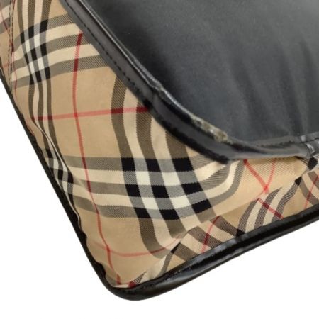  BURBERRY BLUE LABEL バーバリーブルーレーベル トートバッグ  ブラック