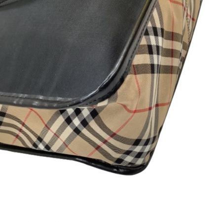  BURBERRY BLUE LABEL バーバリーブルーレーベル トートバッグ  ブラック